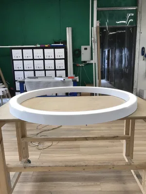 Светильник HOKASU Halo (RAL9003/D830/LT70/IP65 — 4K/78W/120deg)