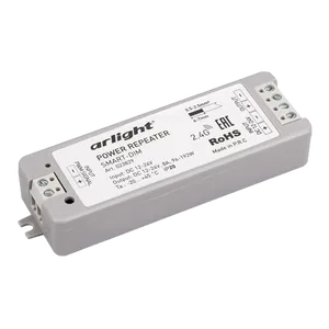Усилитель SMART-DIM (12-24V, 1x8A) (Arlight, IP20 Пластик, 5 лет)