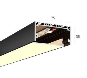Линейный светильник HOKASU 75/35 noPS (Anod/1000mm/LT70 — 4K/22W)