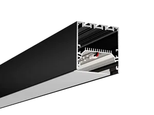 Линейный светильник HOKASU S75 noPS (RAL9005/3000mm/LT70 — 4K/66W)