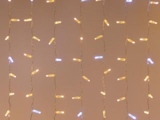 Светодиодная гирлянда ARD-CURTAIN-CLASSIC-2000x3000-CLEAR-760LED-BLINK Warm-White (230V, 60W) (Ardecoled, IP65)