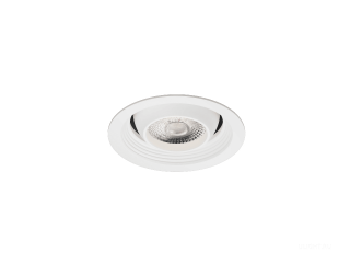 Cветильник HOKASU DOT HS80 IN Spin Prom (RAL9003/60deg — 3K/10-30W/CRI90)