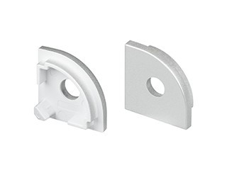 Заглушка SL-KANT-H16-S10 ROUND с отверстием (Arlight, Пластик)