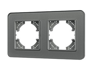 Рамка стеклянная FRM-OMALI-GS-2-GR (Arlight, -)