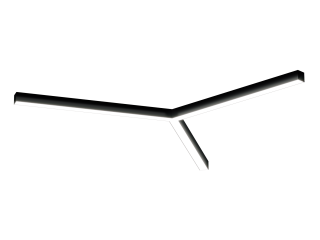 Светильник HOKASU Star 35/40 (RAL9005/3x823mm/LT70 — 4K/55W)