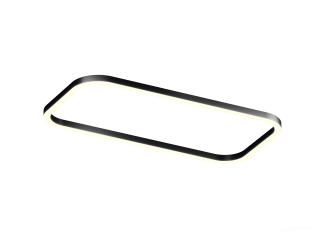 Модульный светильник HOKASU Frame-R (RAL9005/1250*2500mm/LT70 — 3K/180W/120deg)