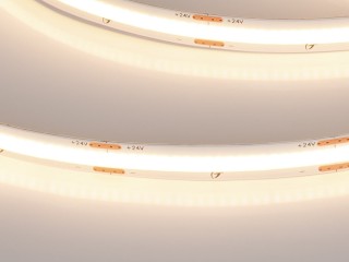 Лента COB-X420-10mm 24V Warm3000 (4.8 W/m, IP20, 15m) (Arlight, 5 лет)
