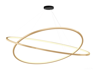 Светильник HOKASU Nimbus (GOLD/D1050-1250/LT70 — 3K/101,2W/120deg)