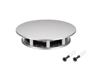 Крепление MOONLIGHT-BASE-ROUND-D18-S Silver (Arlight, Металл)