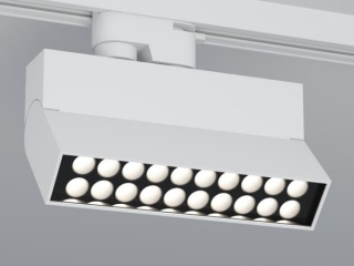 Рекомендован для акцентного освещения в квартирах, офисах, музеях, магазинах с высокими требованиями к качеству света. Высокий индекс цветопередачи (CRI>90) обеспечивает правильную передачу цветовых оттенков, снижает нагрузку на зрение. Установка светильника осуществляется на однофазный трек серии LGD с шиной 2TRA, что позволяет легко менять конфигурацию освещения, свободно перемещая светильник вдоль шины трека. Узкий угол освещения и возможность регулировать направление света позволяют точно расставлять световые акценты.