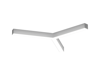 Светильник Звезда S50 (RAL9003/3x410mm/LT70 — 4K/26W)