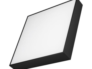 Светильник SP-QUADRO-S400x400-40W Warm3000 (BK, 120 deg, 230V) (Arlight, IP40 Металл, 3 года)