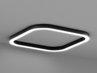 Серия функциональных подвесных рамочных светодиодных светильников Frame-R торговой марки HOKASU. 