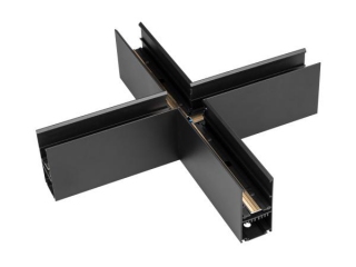 Коннектор крестовой MAG-CON-4592-X90 (BK) (Arlight, IP20 Металл, 3 года)