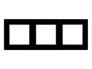 Рамка стеклянная FRM-GLARE-GS-3-BK (Arlight, -)