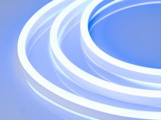 Образец Гибкий неон ARL-NEON-1608BH-SIDE 24V Blue (Arlight, 6 Вт/м, IP65)