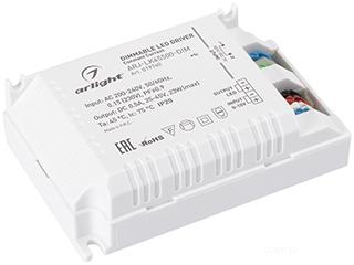 Блок питания ARJ-LK45500-DIM (23W, 500mA, 0-10V, PFC) (Arlight, IP20 Пластик, 2 года)