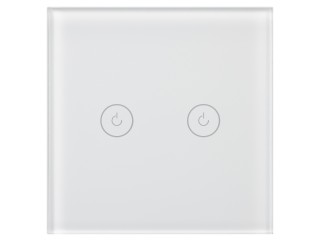 Выключатель сенсорный SWT-OMALI-S02-ZB-WH (250V, 10A, Zigbee) (Arlight, Стекло)