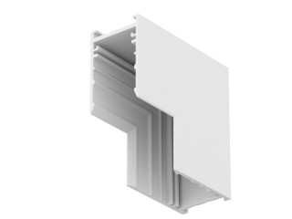 Коннектор угловой MAG-CON-MINI-2538-L90-INT (WH) (Arlight, IP20 Металл, 5 лет)
