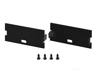 Заглушка FLOOR60 BLACK с отверстием (Arlight, Алюминий)