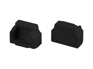 Заглушка СEIL-S12-SHADOW-20-SIDE BLACK глухая (Arlight, Пластик)