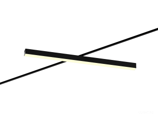 Трековый светильник 6063 5050 TR4 (RAL9005/1000mm/LT70 — 3K/38W)