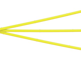 Лента COB-X480-4mm 24V Yellow Volt (4 W/m, IP20, 5m) (Arlight, -)