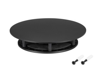 Крепление MOONLIGHT-BASE-ROUND-D25-M Black (Arlight, Металл)