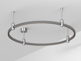 Основание ART-APRIORI-ROUND-ROD-200-R800 (TN) (Arlight, IP20 Металл, 3 года)