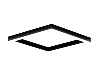 Светильник HOKASU Frame 35/40 (RAL9005/617x617mm/LT70 — 4K/52W)