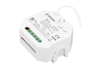 INTELLIGENT ARLIGHT Релейный модуль SMART-701-72-WTI-WTO-PS-IN  (230V, 1x15A, TUYA Wi-Fi, 2.4G) (IARL, IP20 Пластик, 5 лет)