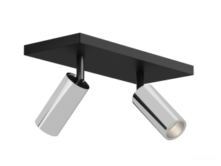 Накладной Светильник HOKASU Tube DUO (40-100/silver – 14w/4090/15deg)