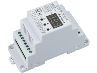 Декодер SMART-K36-DMX (12-24V, 4x5A, DIN) (Arlight, IP20 Пластик, 5 лет)