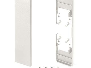 Заглушка SL-LINE-25100-DUAL WHITE глухая (Arlight, Пластик)