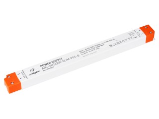 Блок питания ARV-SN24200-SLIM-PFC-B (24V, 8.33A, 200W) (Arlight, IP20 Пластик, 3 года)