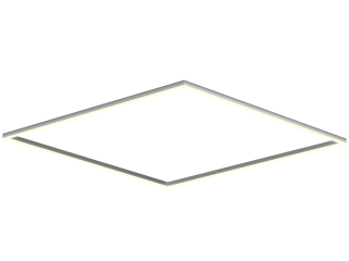 Светильник HOKASU Frame 35/40 (RAL9003/2498x2498mm/LT70 — 3K/208W)