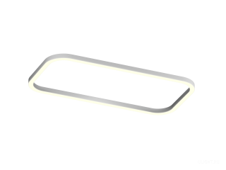 Модульный светильник HOKASU Frame-R (RAL9003/1250*2500mm/LT70 — 3K/180W/120deg)