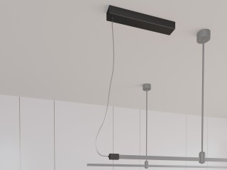Потолочный короб ART-APRIORI-POWER-BOX-SIDE-L5000 (BK) (Arlight, IP20 Металл, 3 года)