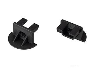 Заглушка для PDS-FS черная с отверстием (Arlight, Пластик)