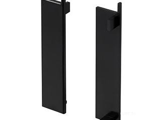 Заглушка PLINTUS-H58-F BLACK  (Arlight, Пластик)