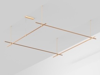 Основание ART-APRIORI-QUADRAT-ROD-800-3000x3000 (GD) (Arlight, IP20 Металл, 3 года)