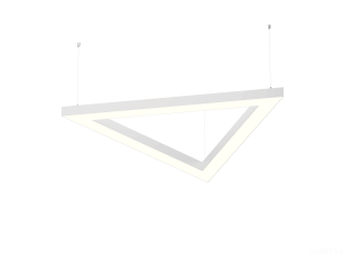 Светильник Треугольник S50 (RAL9003/3x623/LT70 — 4K/39W)