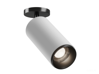 Накладной светильник HOKASU Tube ON Zoom (85-160/ral9003 – 20w/4090/12-50deg)