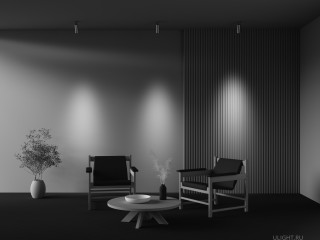 Потолочный светильник Technical C055CL-L12W3K-W-PT