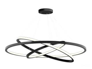 Светильник HOKASU Nimbus (RAL9005/D425-625-830/LT70 — 4K/70,8W/120deg)