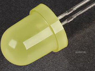 Светодиод ARL-8603UYD-0.5cd (Arlight, 8мм (круглый))