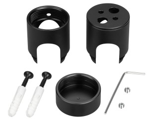 Крепление MOONLIGHT-CYL-D18-DUO-BLACK (Arlight, Металл)