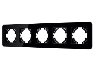 Рамка стеклянная FRM-OMALI-GS-5-BK (Arlight, -)