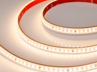 Лента герметичная SPI-PS-A120-12mm 24V Warm2700-PX6-BPT (11 W/m, IP67, 2835, 5m) (Arlight, бегущий огонь)