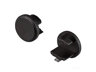 Заглушка для ROUND-D10.5 BLACK глухая (Arlight, Пластик)